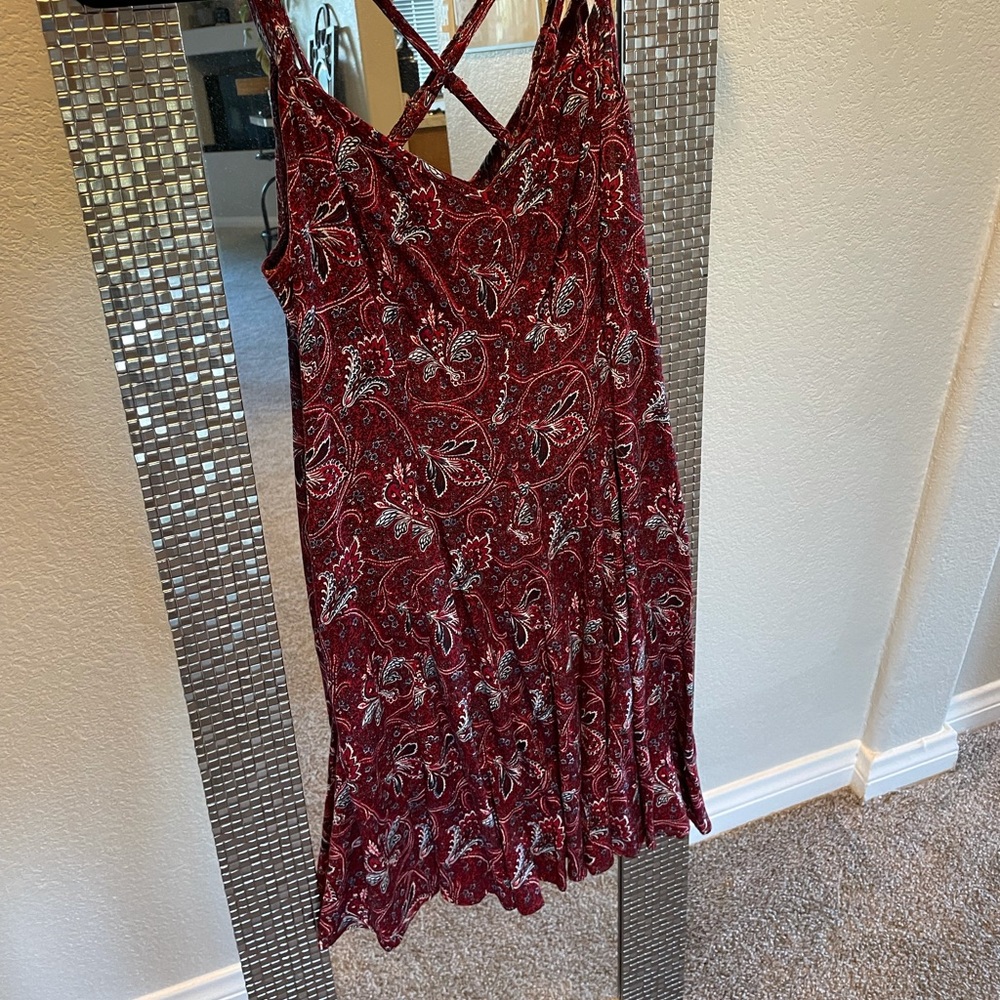 American Eagle Red Summer Dress 2